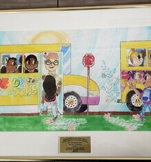 Winners of Bus Poster Contest