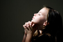 Student Praying